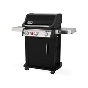 Weber Spirit EX-325s Smart Grill, Black, Liquid Propane