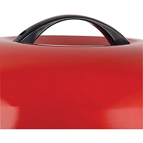 Brentwood BB-1701 BBQ Grill Portable Charcoal,17-inch,Red