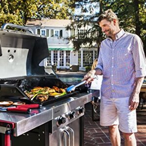 Char-Broil Signature TRU-Infrared 420 3-Burner Cabinet Liquid Propane Gas Grill