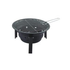 cue way portable charcoal grill, tabletop bbq,camping stove