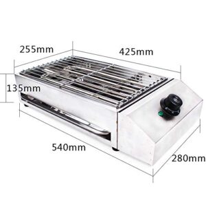 DNYSYSJ 1800W Commercial Electric Smokeless Barbecue Oven Grill for BBQ Equipment