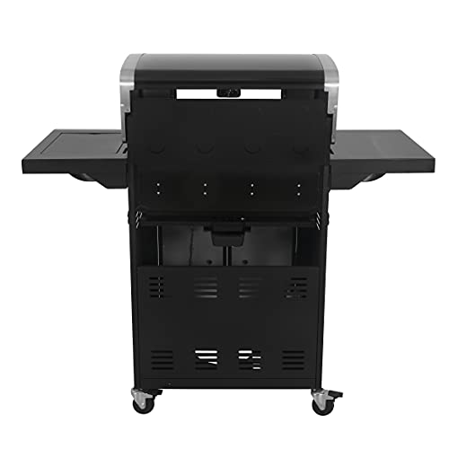 Even Embers GAS1466AS Four Burner Grill, Black