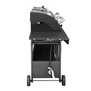 Royal Gourmet ZH3002 3-Burner Cabinet Gas Grill and Charcoal Grill Combo, Black