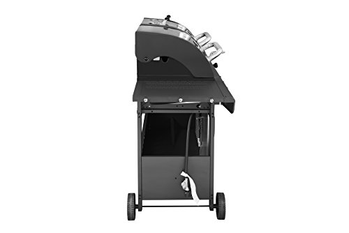 Royal Gourmet ZH3002 3-Burner Cabinet Gas Grill and Charcoal Grill Combo, Black