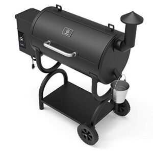 Z GRILLS Wood Pellet Grill BBQ Smoker 550 SQ.IN., 2020 Upgrade, 8-in-1(Grill), Pid Controller