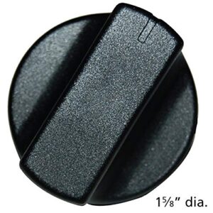 2" Black Plastic Control Knob for Broilmaster Gas Grills