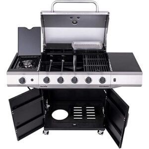 char-broil performance 5-burner cabinet-style propane gas grill