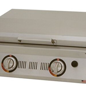 Solaire SOL-AA23A-LP AllAbout Double Burner Infrared Gas Grill, Stainless Steel