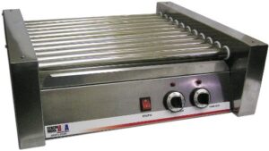 benchmark 62030 30 dog roller grill, 120v, 1100w, 9.2a