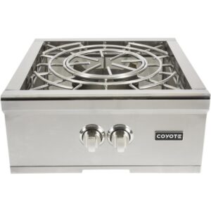 coyote 24 inch built-in power burner, natural gas- c1pbng