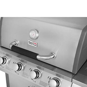 Royal Gourmet GG4302S 4 Propane Gas Grill with Side Burner, 57,000BTU, Stainless Steel