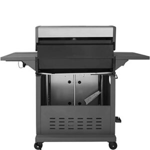 Royal Gourmet GG4302S 4 Propane Gas Grill with Side Burner, 57,000BTU, Stainless Steel