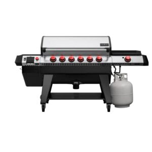camp chef apex 36 pellet grill with gas kit - pellet smoker & grill with wifi connectivity & pellet sensor for outdoor cooking equipment - 1236 sq in total rack surface area