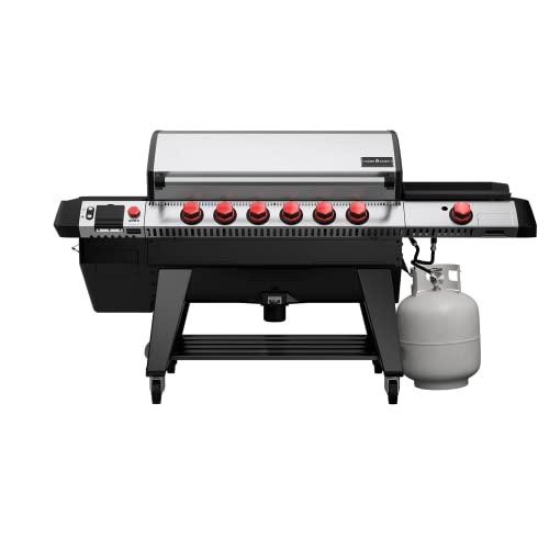 Camp Chef Apex 36 Pellet Grill with Gas Kit - Pellet Smoker & Grill with WIFI Connectivity & Pellet Sensor for Outdoor Cooking Equipment - 1236 Sq In Total Rack Surface Area