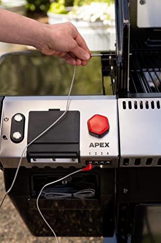 Camp Chef Apex 36 Pellet Grill with Gas Kit - Pellet Smoker & Grill with WIFI Connectivity & Pellet Sensor for Outdoor Cooking Equipment - 1236 Sq In Total Rack Surface Area