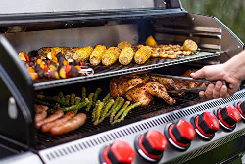 Camp Chef Apex 36 Pellet Grill with Gas Kit - Pellet Smoker & Grill with WIFI Connectivity & Pellet Sensor for Outdoor Cooking Equipment - 1236 Sq In Total Rack Surface Area