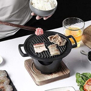 SLATIOM Barbecue Home Smokeless Barbecue Grill Outdoor Barbecue Plate Grilled Outdoor Camping Appliances