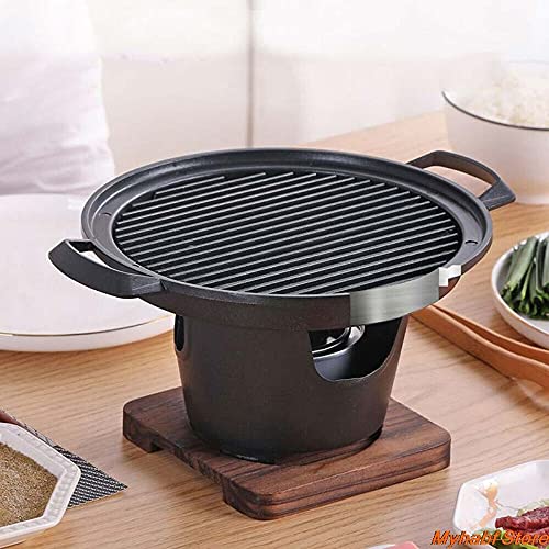 SLATIOM Barbecue Home Smokeless Barbecue Grill Outdoor Barbecue Plate Grilled Outdoor Camping Appliances