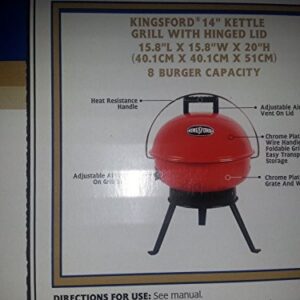 Kingsford 14" Kettle Charcoal Grill with Hinge