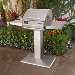 Fire Magic E250s Electric Grill On Patio Post