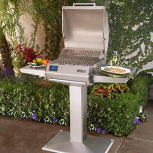 Fire Magic E250s Electric Grill On Patio Post