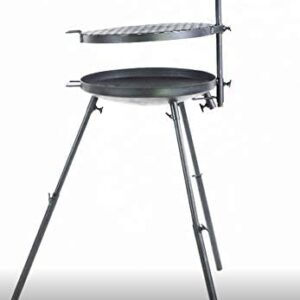 Outback Grills Explorer 300 Portable & Adjustable Wood and Charcoal Fire Pit/Grill