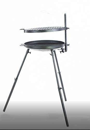 Outback Grills Explorer 300 Portable & Adjustable Wood and Charcoal Fire Pit/Grill