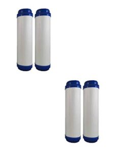 cfs – 4 pack granular activated carbon water filter cartridges compatible with waterpur cci-10-clw models – removes bad taste – whole house replacement filter cartridge – universal 10" cartridge