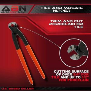 ABN Tile & Mosaic Nipper, Cutter Pliers with Carbide Trimming Tips