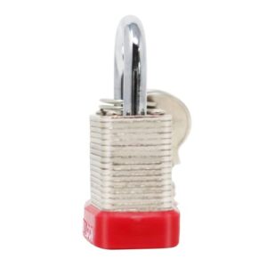 Grip Tight Tools Laminated Padlock, 1-1/4-Inch,Sliver