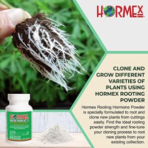 Hormex Rooting Powder #16 - for Difficult to Root Woody Plants - 1.6 IBA Rooting Hormone for Plant Cuttings - Fast & Effective - Free of Alcohol, Dye, Gel & Preservatives for Healthier Roots, 21g