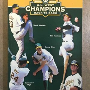 OAKLAND ATHLETICS MLB BASEBALL MEDIA GUIDE 2004 EX+