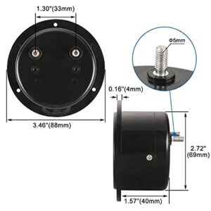 Baomain 65C5 Analogue Panel Meter Volt Voltage Gauge Analog Voltmeter DC 0-20 V