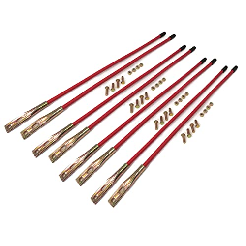 Buyers Products 1308200 Blade Guide Kit 27in Red, Flat Base - Lot of 4