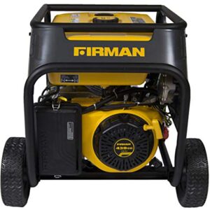 FIRMAN H08051 Dual Fuel Portable Generator, 10,000-Watts Power Generator with Electric Start, 12 Hours of Run Time, 439cc Engine, Versatile and Durable Generator