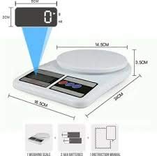 LCD Household Kitchen Scale Precision Digital Electronic Scale 7KG/1G