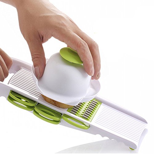 5Pcs/Set Fruit Vegetable Shredder Slicer Shredding Device Multi Function Manual Potato Cutter