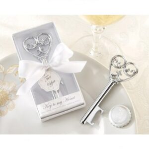 wedding gifts key shape bottle opener