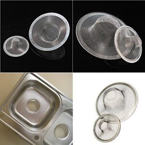 stainless steel mesh design sink strainer stopper for kitchen bathroom
