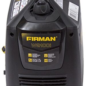 Firman WO1781 Whisper Series 1700/2100 Watt Inverter Generator, Yellow