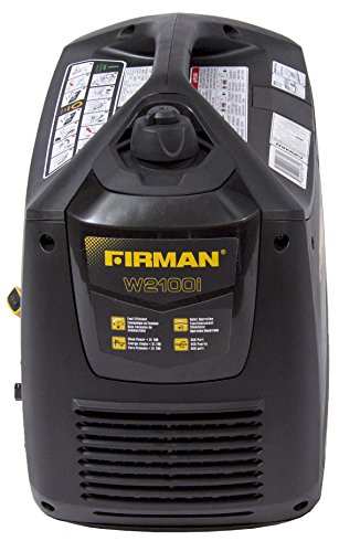 Firman WO1781 Whisper Series 1700/2100 Watt Inverter Generator, Yellow