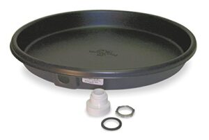 water heater drip pan, 22 in dia, plastic