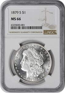 1879 s morgan dollar ms66 ngc