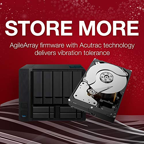 Seagate IronWolf 8Tb NAS Internal Hard Drive HDD – 3.5 Inch SATA 6GB/S 7200 RPM 256MB Cache for Raid Network Attached Storage (ST8000VN0022),Silver