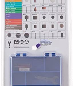 Dremel 730CS 13-Piece Maker Rotary Tool Accessory Kit- Includes Carving Bits, Drill Bits, Sanding Drums and Discs, Grinding Stones, Buffing Wheels, Cutting Discs, and a Storage Case