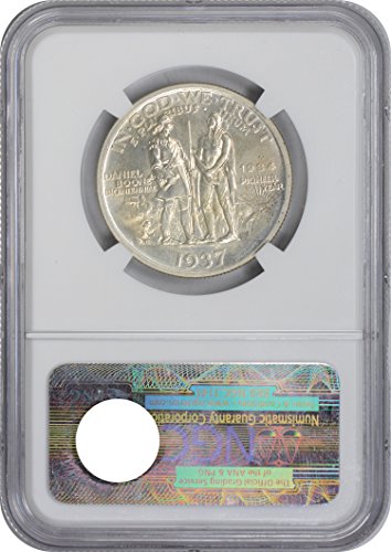 1937 P Boone Commemorative Silver Half NGC MS64