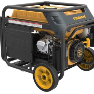 Firman Hybrid Series H03651 3650/4550 Watt Dual Fuel Generator, Yellow