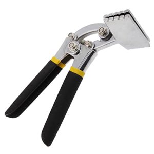 abn hand seamers sheet metal tool - 3 inch offset metal bending pliers for roofing, siding, hvac, and more
