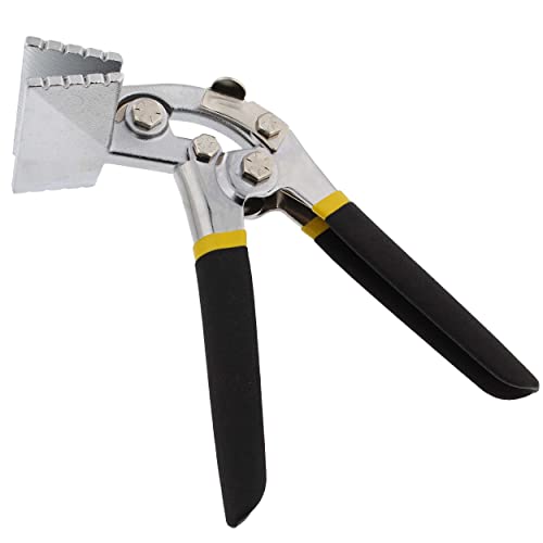 ABN Hand Seamers Sheet Metal Tool - 3 Inch Offset Metal Bending Pliers for Roofing, Siding, HVAC, and More