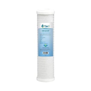 tier1 0.5 micron 10 inch x 2.5 inch | radial flow whole house carbon water filter replacement cartridge | compatible with pentek cbc-10, omnifilter cb3, ge fxuvc, fxulc, home water filter